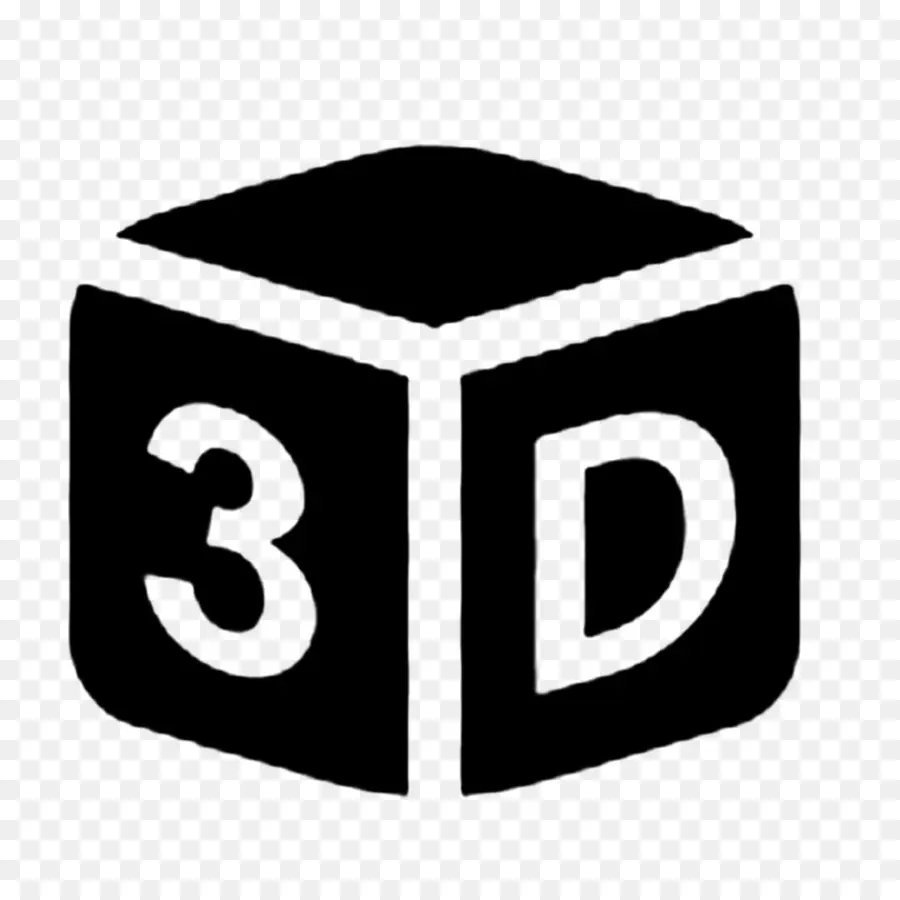 Icône 3d，Cube PNG