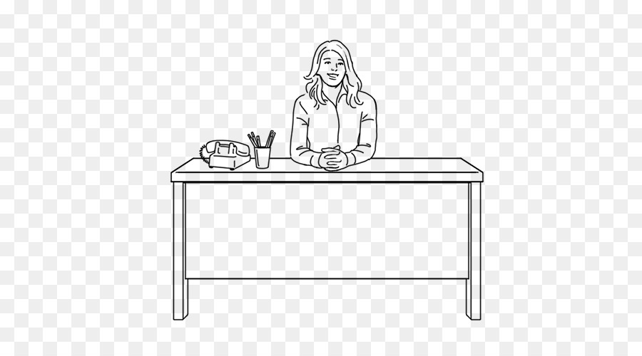 Femme Au Bureau，Bureau PNG