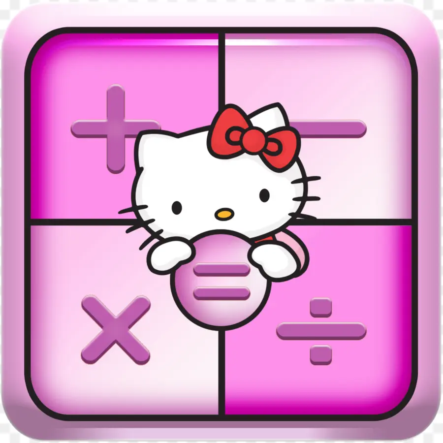 Bonjour Kitty，Calculatrice PNG