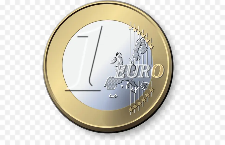 1 Pièce D'euro，Pièce De Monnaie PNG
