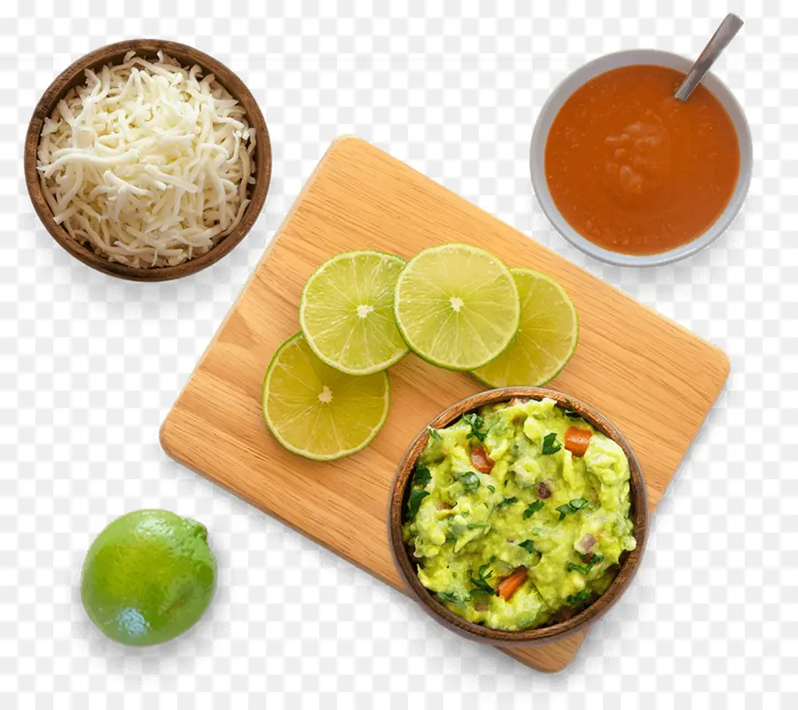 Guacamole Et Citron Vert，Avocat PNG