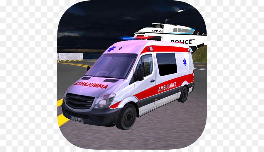 Ambulance，Voiture D Ambulance Simulator 3d PNG