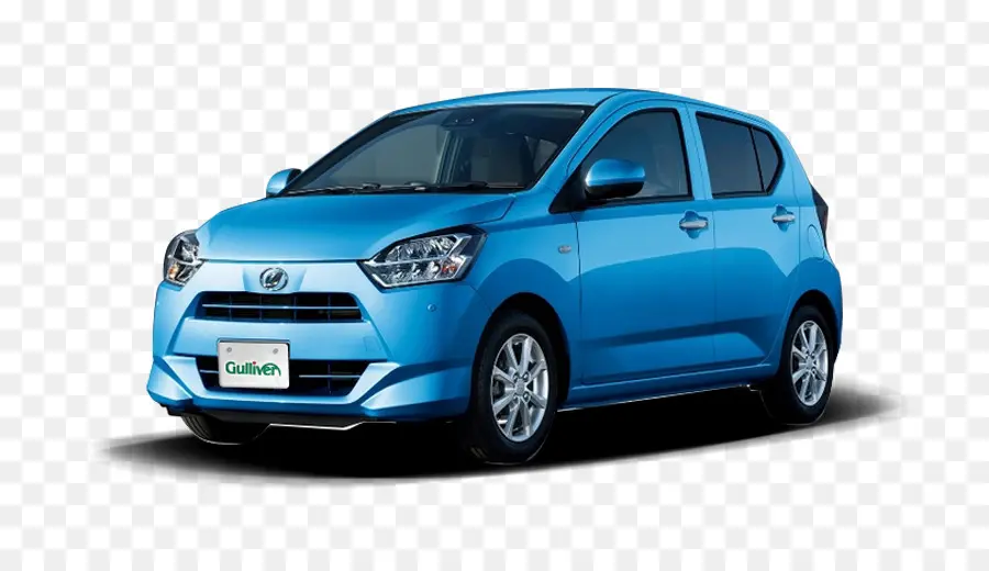 Voiture Compacte Bleue，Bleu PNG