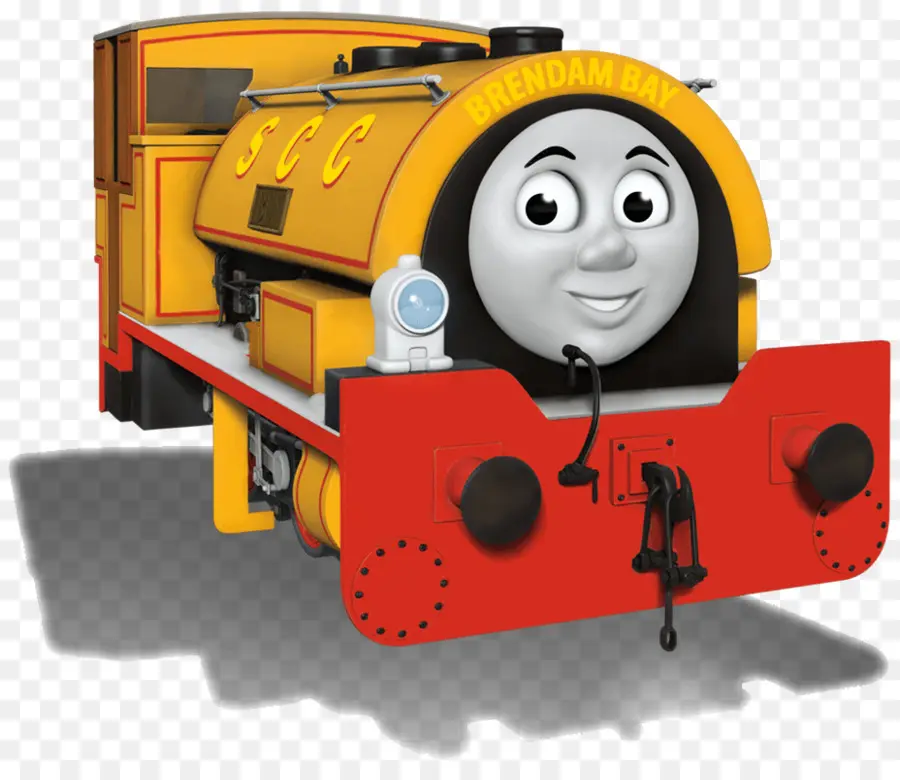 Train Jaune，Dessin Animé PNG