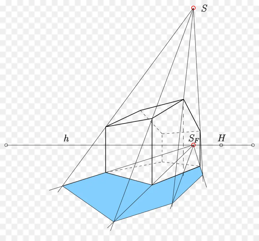 Dessin Géométrique，Perspective PNG