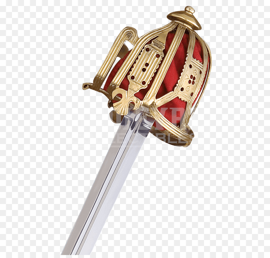 L épée，Baskethilted épée PNG
