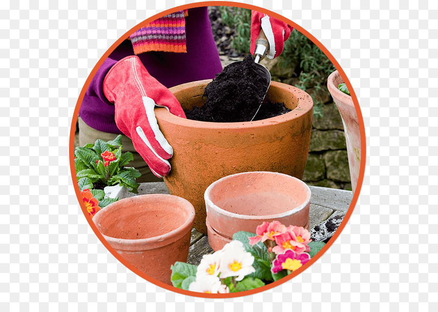 Flowerpot，Jardin PNG