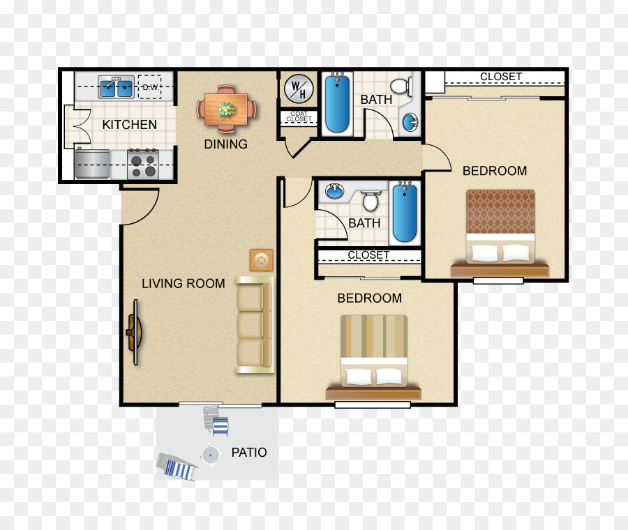 Villas Aliento Appartement Maisons，Plan D étage PNG