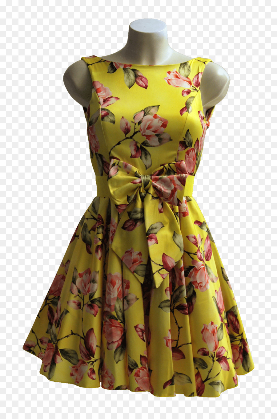 Jaune，Robe De Cocktail PNG