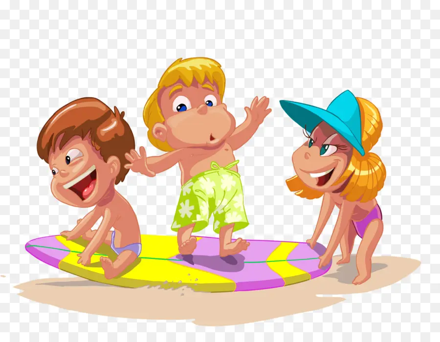 Enfants，Surf PNG