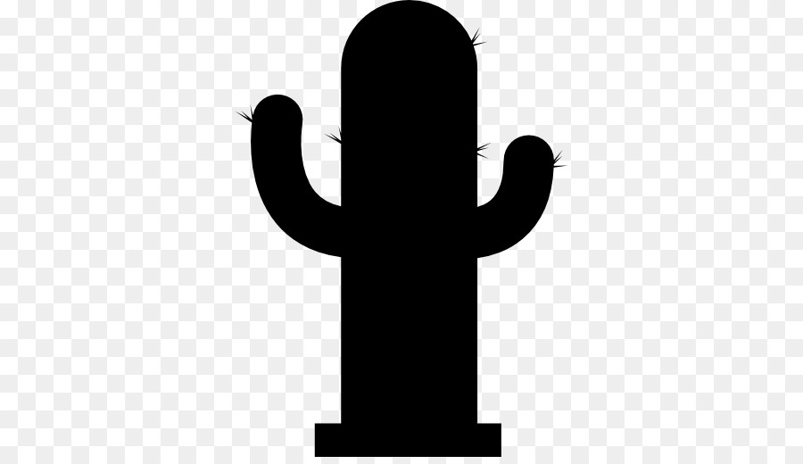 Silhouette De Cactus，Désert PNG