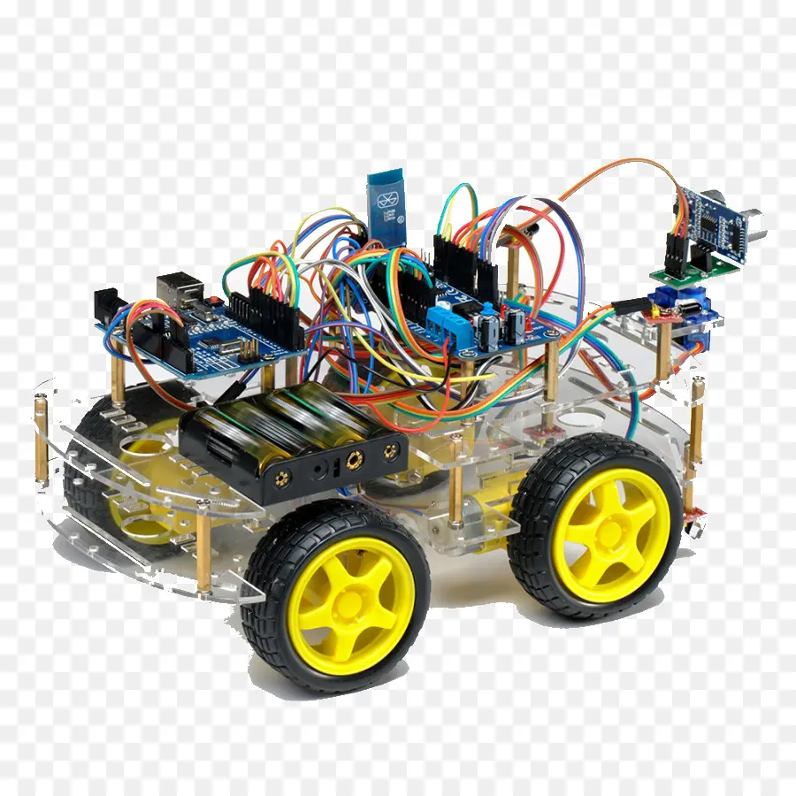 Voiture Robot，Roues PNG