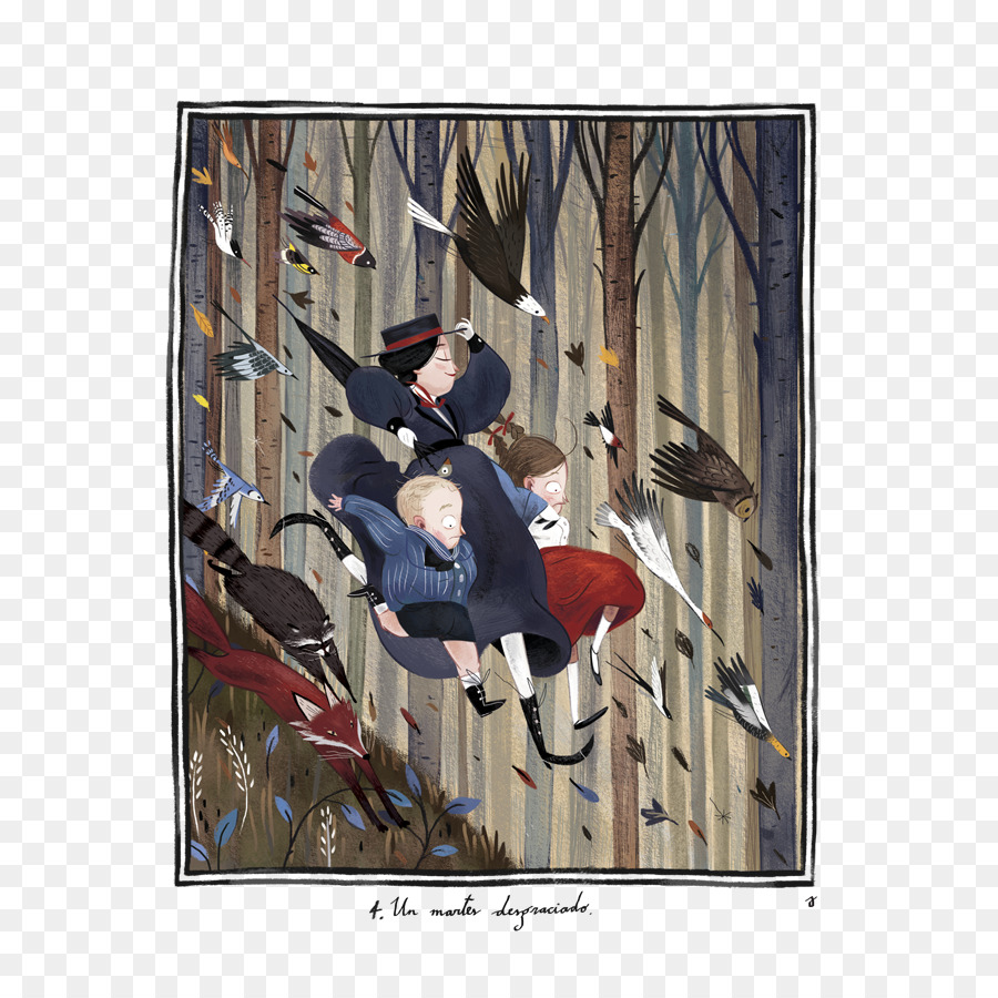 Mary Poppins，Illustrator PNG