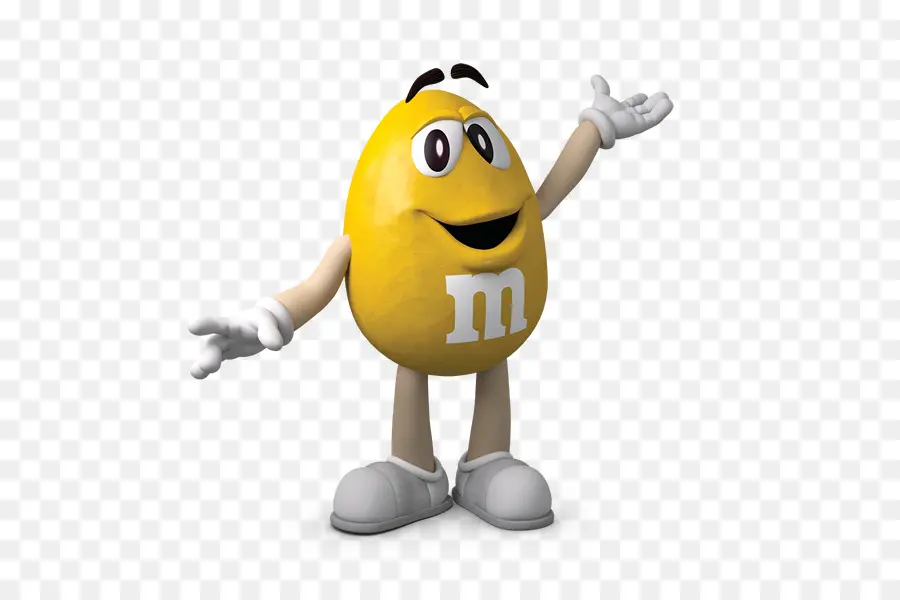 M M Jaune，Bonbons PNG