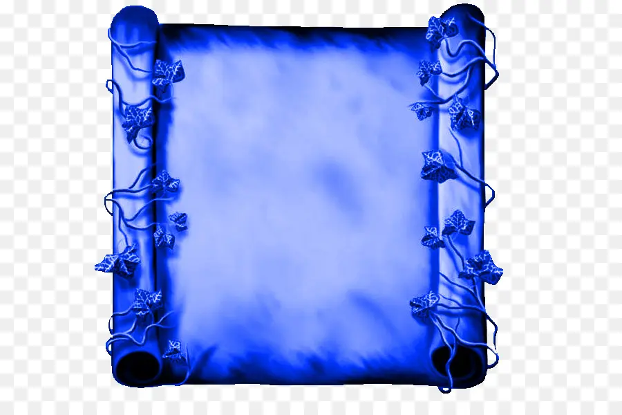 Parchemin Bleu，Papier PNG