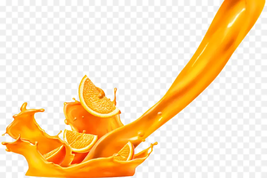 Éclaboussure De Jus D'orange，Fruit PNG