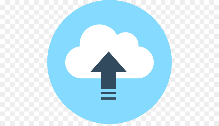 Téléchargement Dans Le Cloud，Bleu PNG