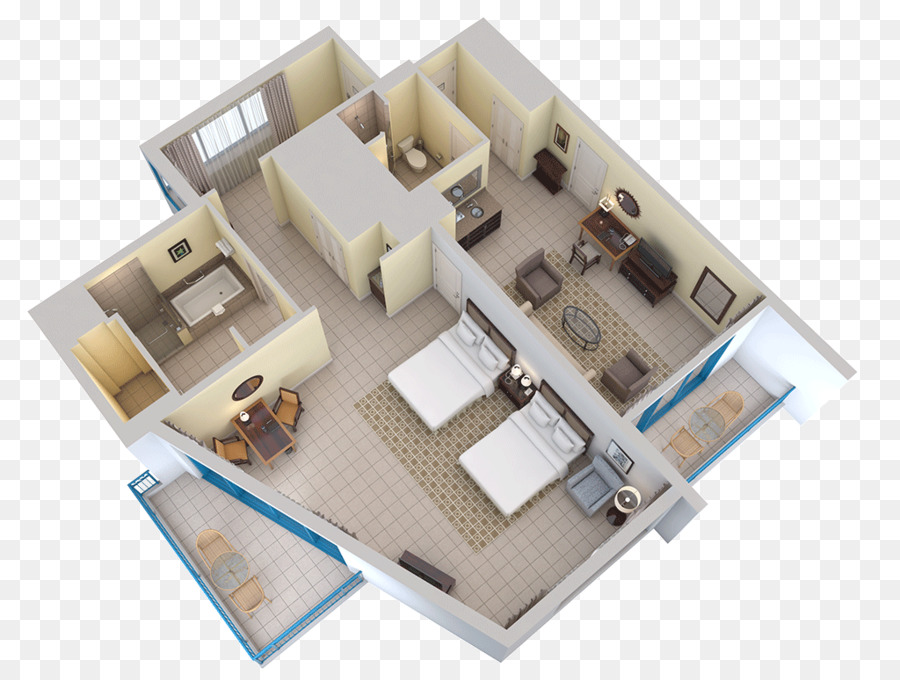 Disposition De L'appartement，Plan D'étage PNG