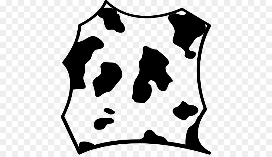 Motif Peau De Vache，Noir PNG