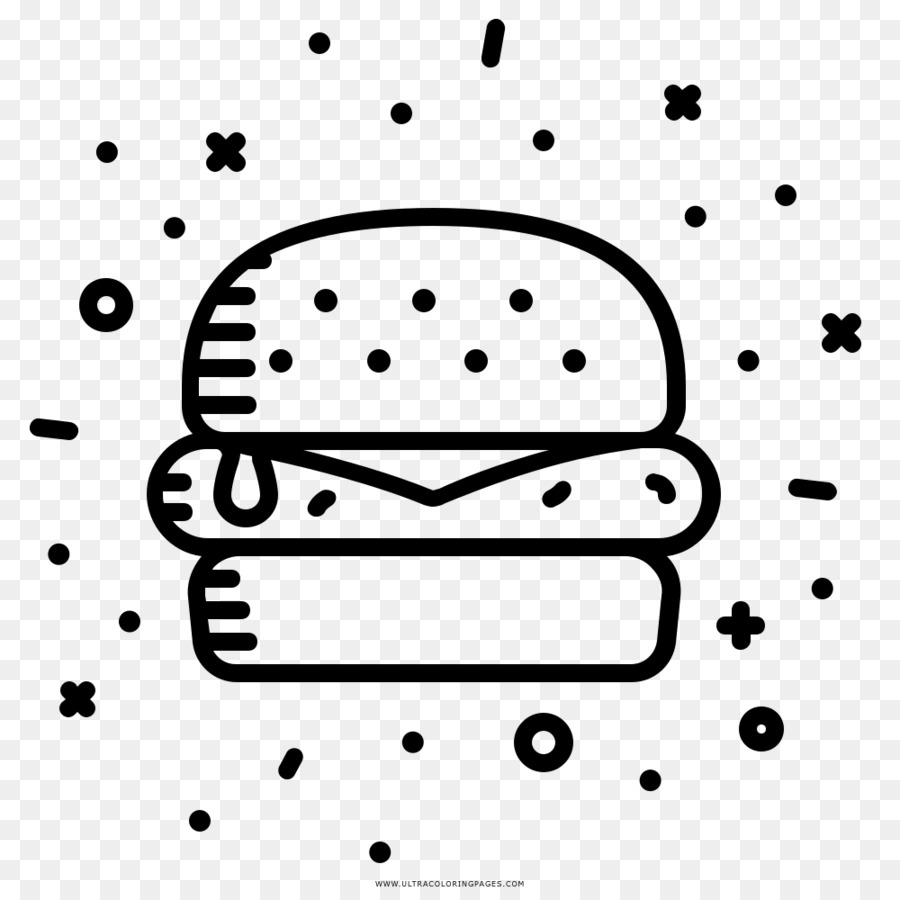 Hamburger，Frites PNG