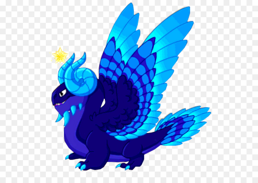 Dragon Bleu，Ailes PNG