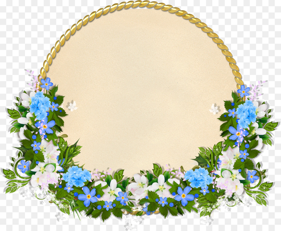 Cadre Floral，Fleurs PNG