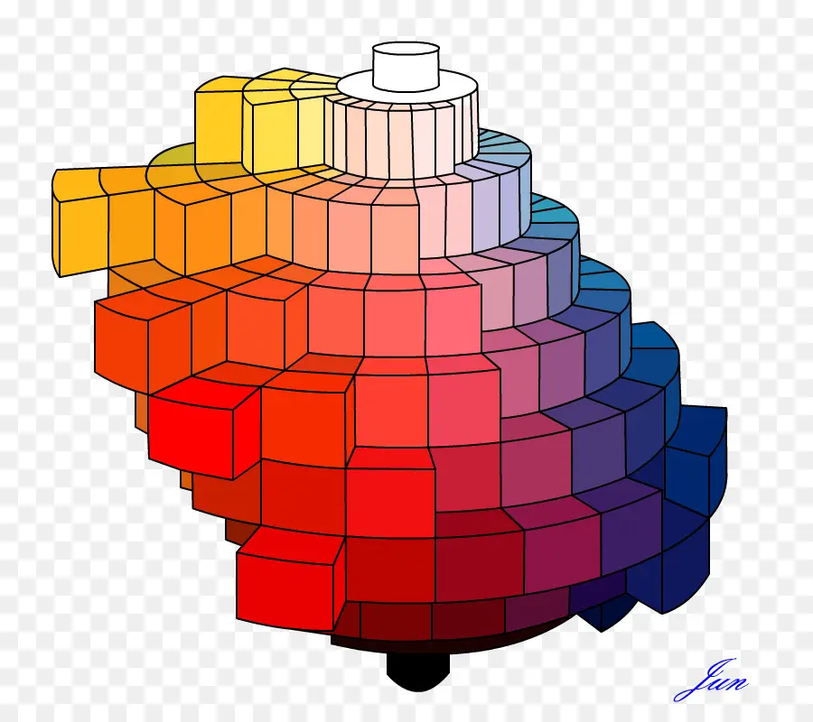 Forme 3d Colorée，Géométrique PNG