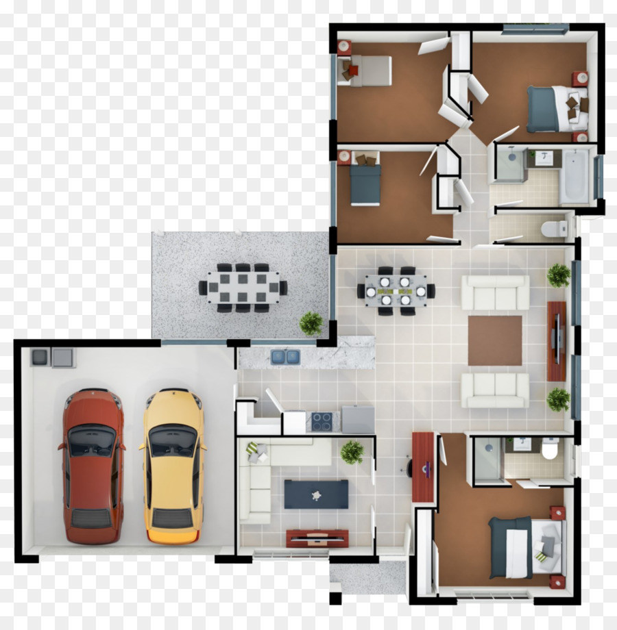 Plan D'étage De La Maison，Architecture PNG