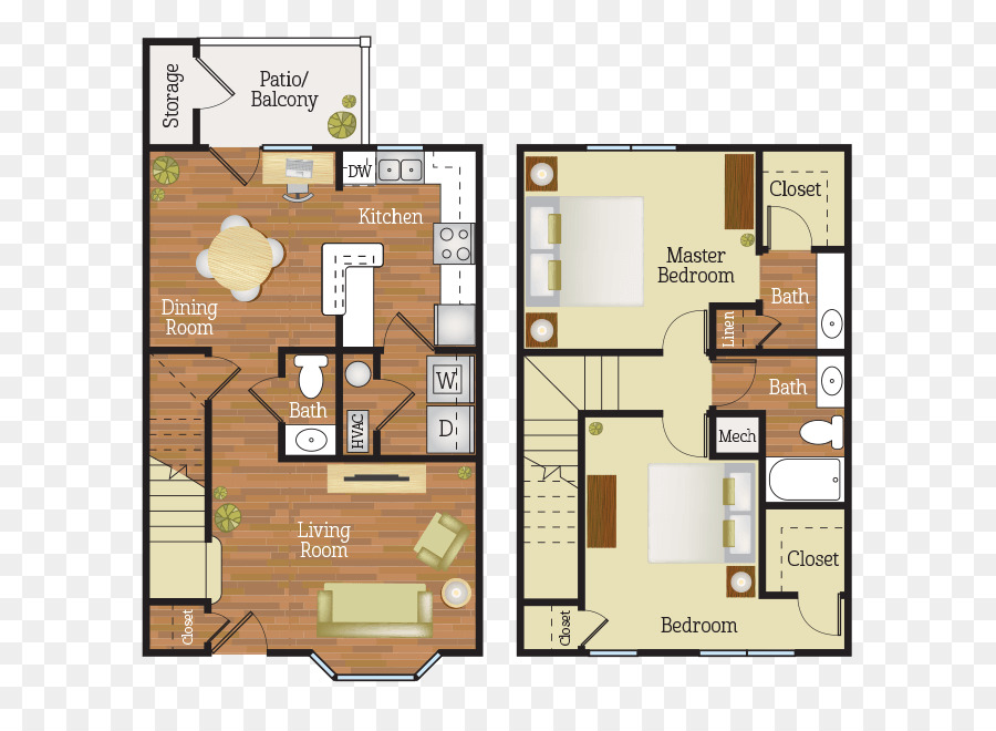 Plan D'étage，Maison PNG