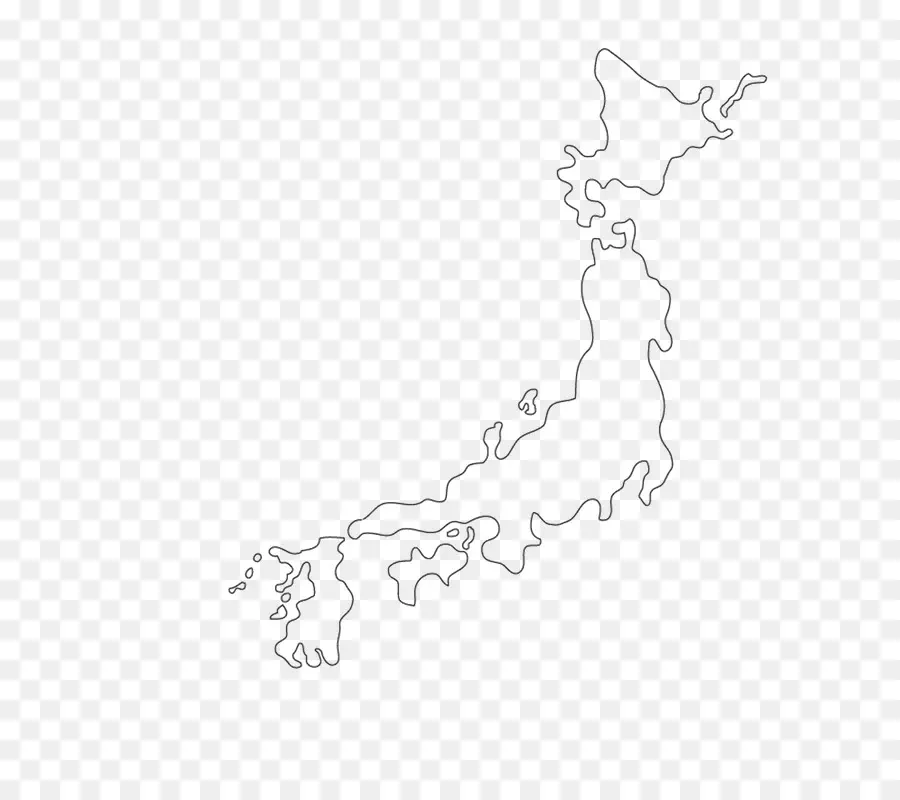 Japon，Contour PNG