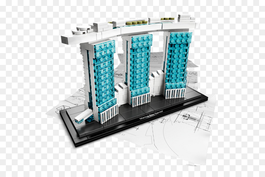 Marina Bay Sands，Architecture Lego PNG