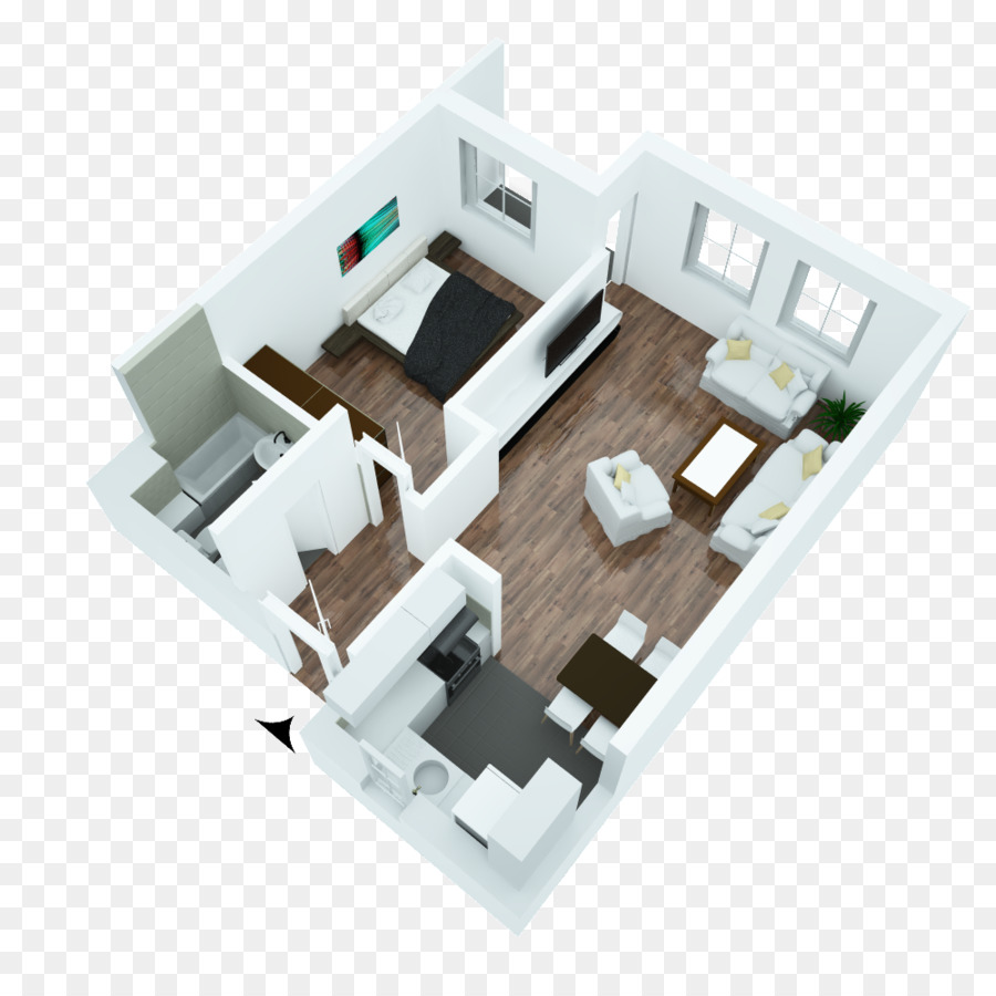 Disposition De L'appartement，Plan D'étage PNG