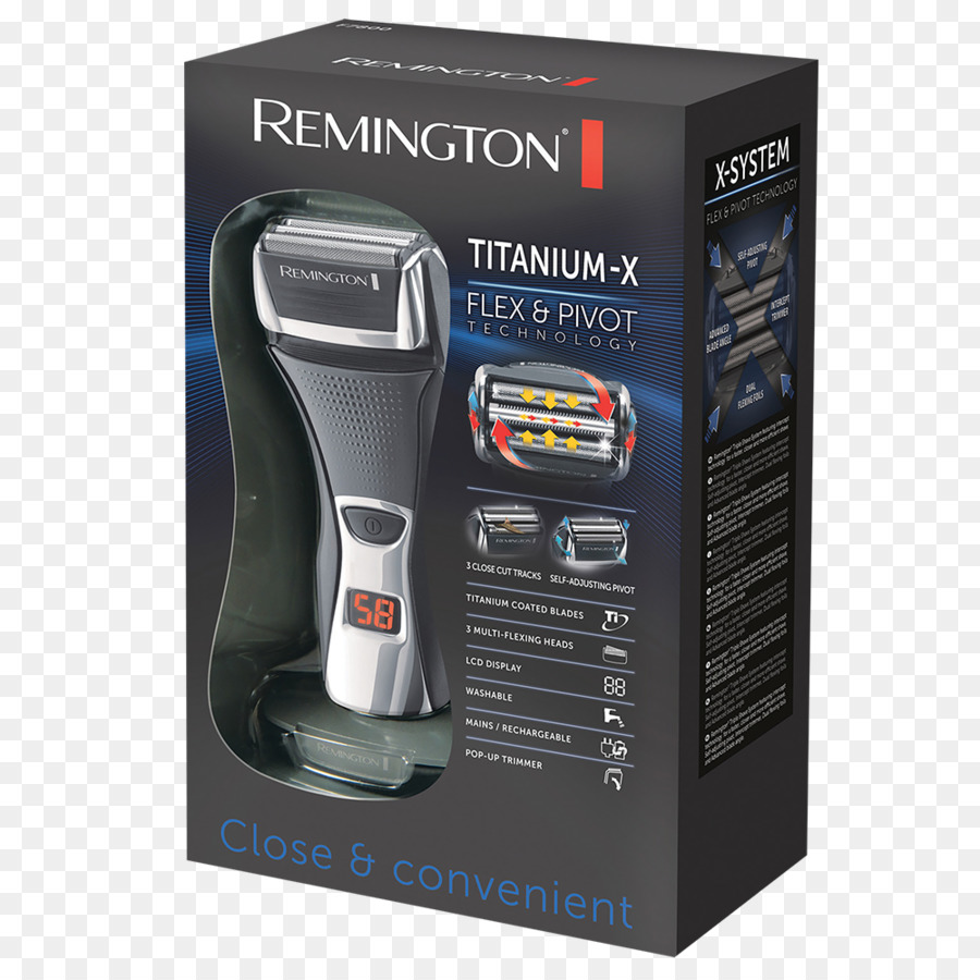 Remington F7800 De Titane X Double Feuille De Rasoir Triple Rasage，Les Rasoirs électriques Cheveux Chevêtres PNG