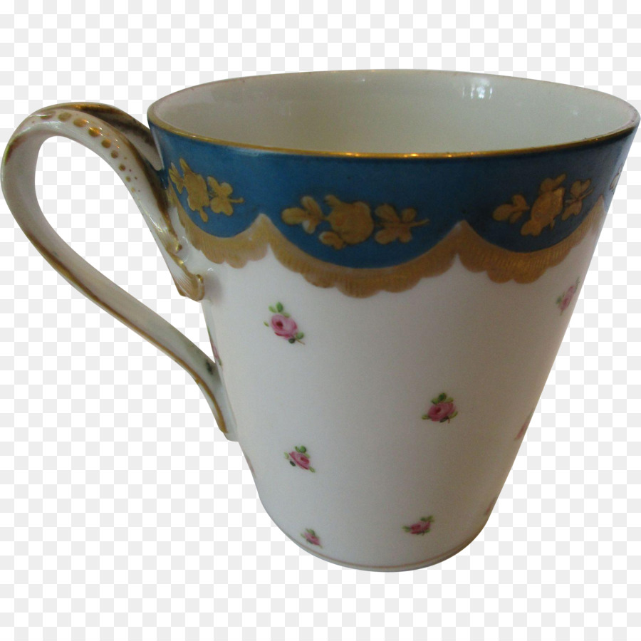 Tasse Bleue，Céramique PNG