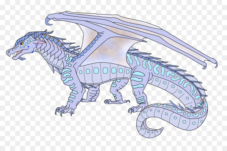 Dragon Bleu，Ailes PNG