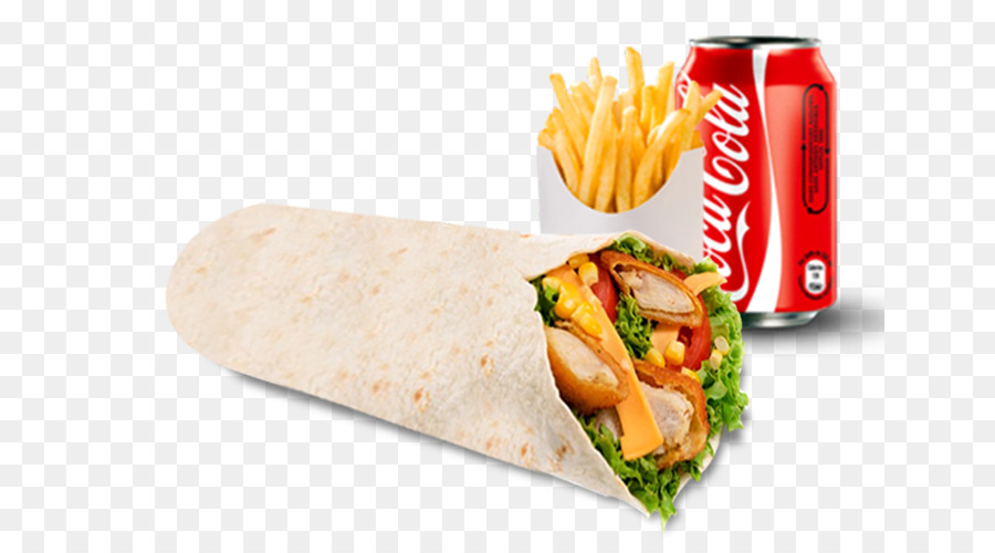 Wrap Et Soda，Repas PNG