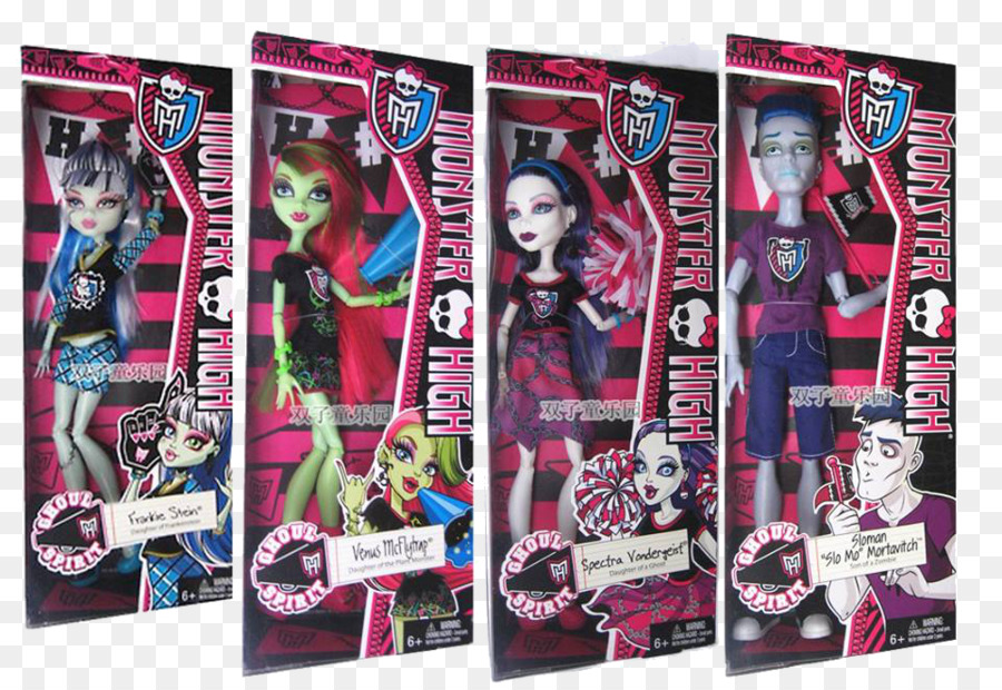 Monster High Goule Spirit，Frankie Stein PNG