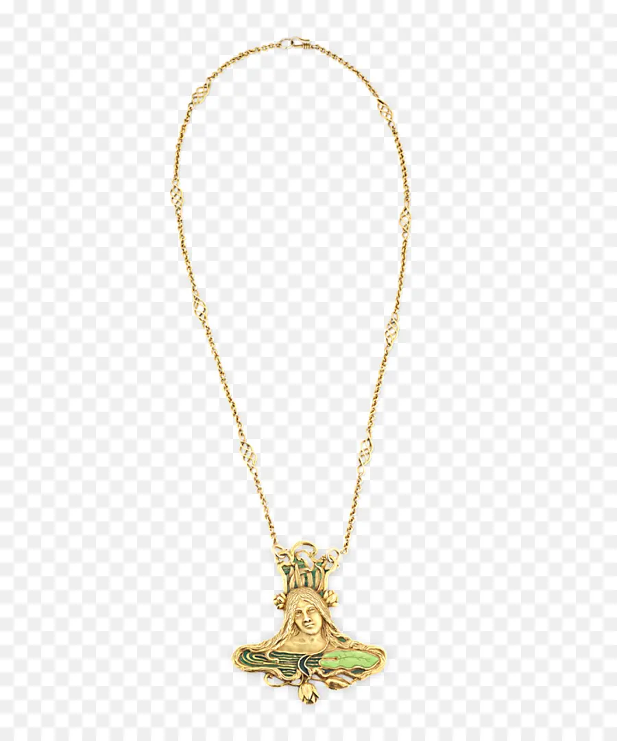 Collier En Or，Pendentif PNG