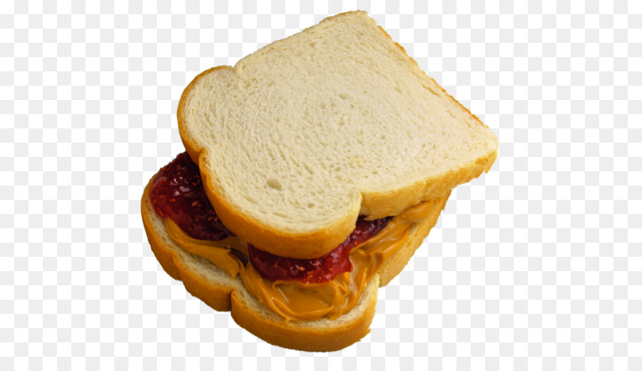 Sandwich Au Beurre De Cacahuète Et à La Gelée，Pain PNG