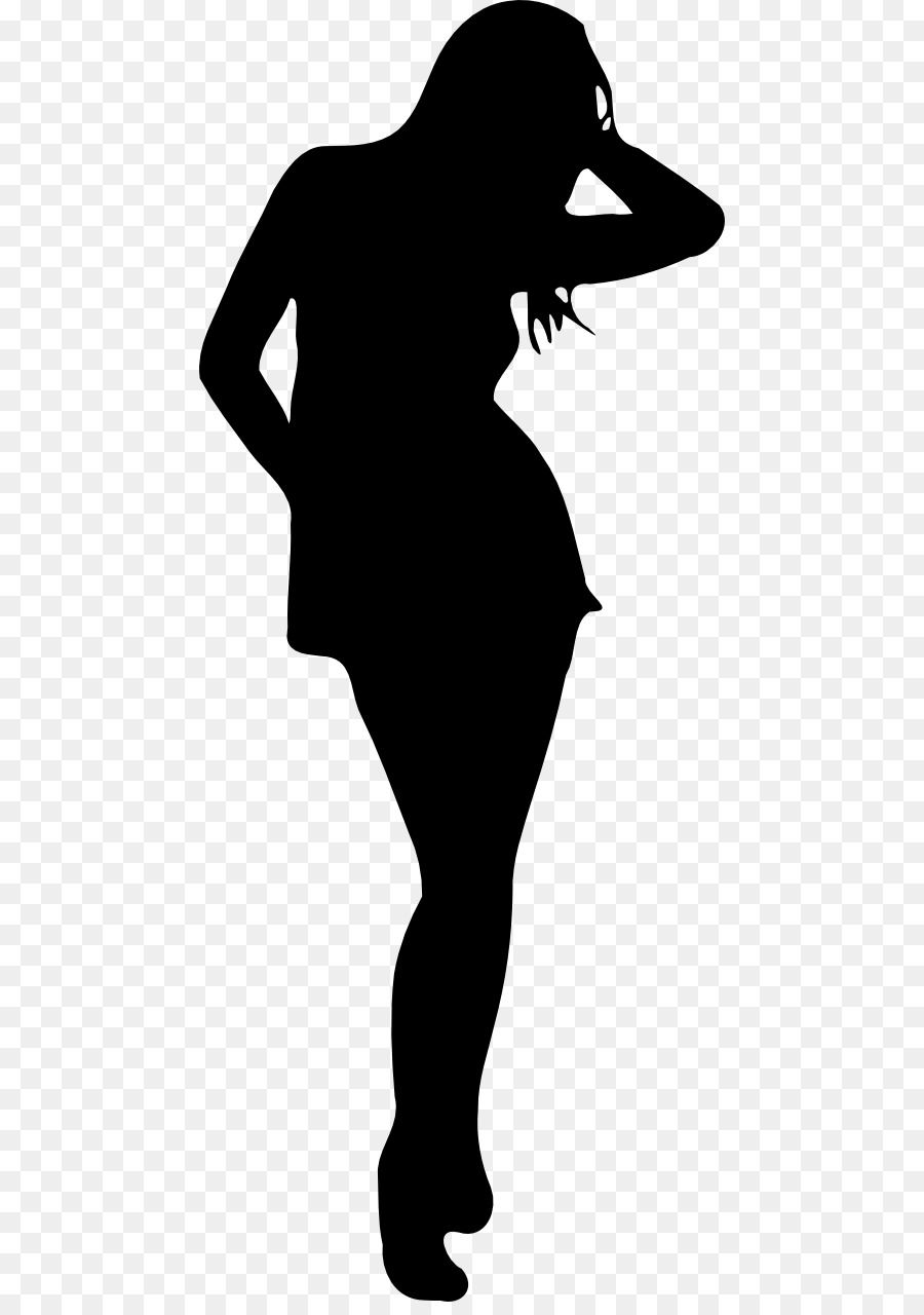 Silhouette De Femme，Femme PNG