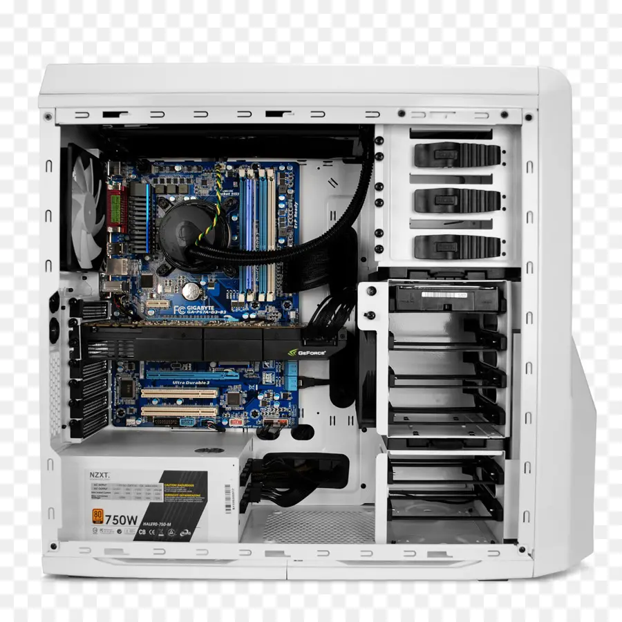 Les Boîtiers D Ordinateur Boîtiers，Nzxt Phantom 410 Tour Cas PNG