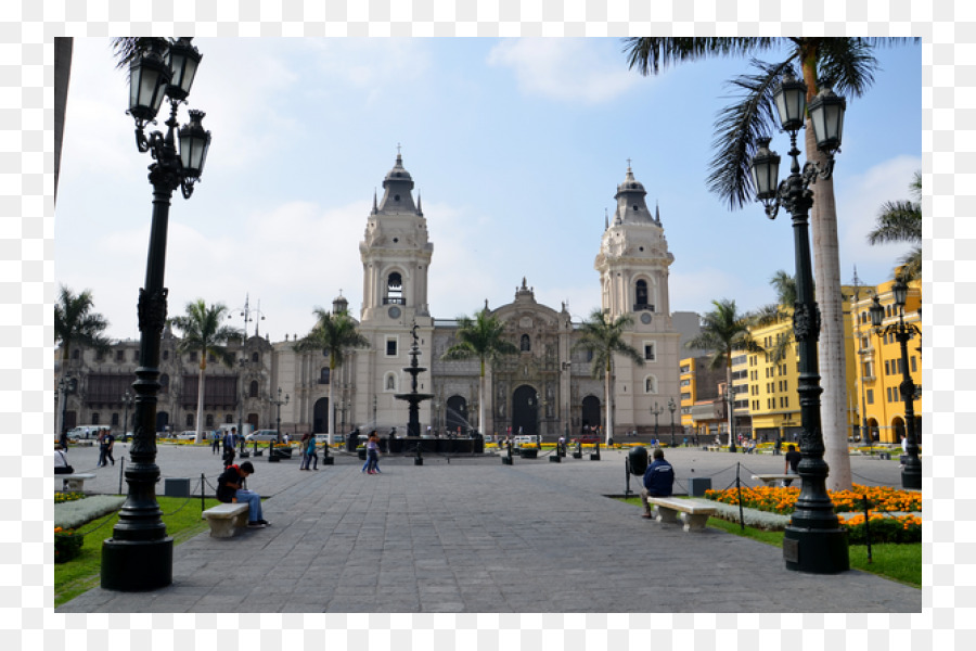 Palais De L Archevêque De Lima，Basilique Cathédrale De Saint Jean L Apôtre Et L évangéliste Lima PNG