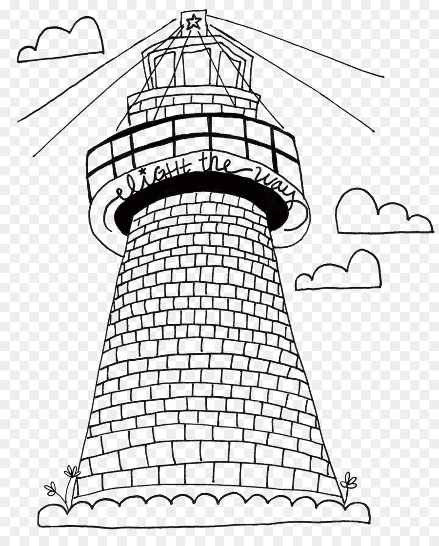 Dessin，Phare PNG