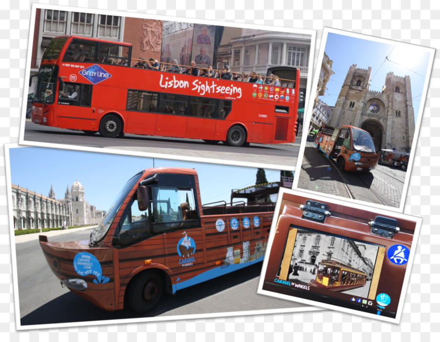 Bus De Doubledecker，Caravelle Sur Roues PNG