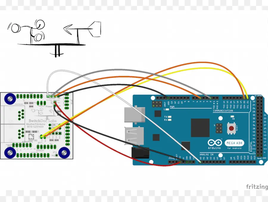 Projet Arduino，Circuit PNG