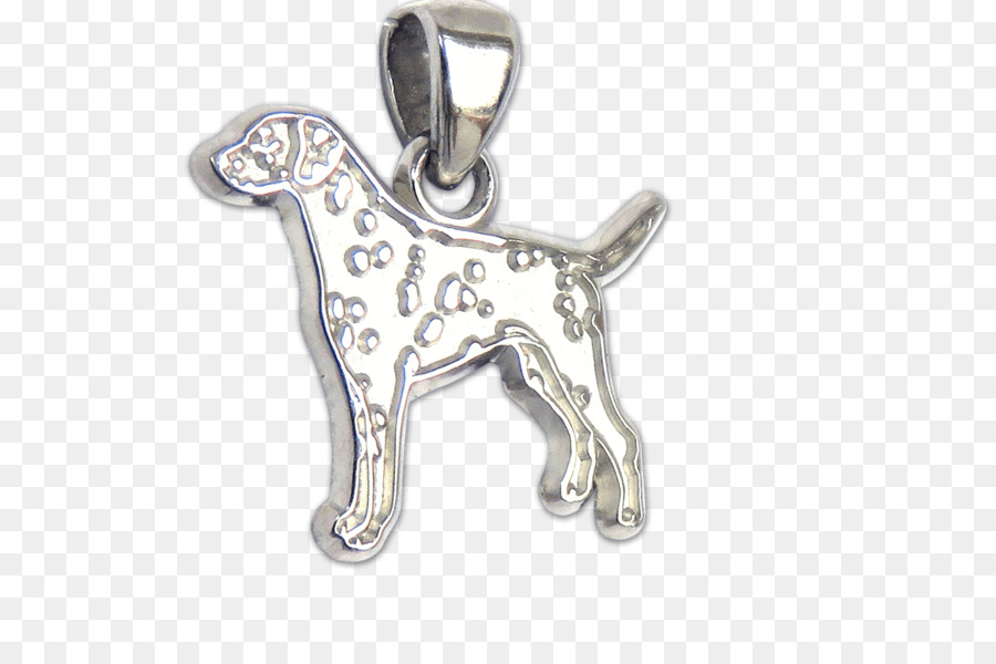 Pendentif Chien，Argent PNG