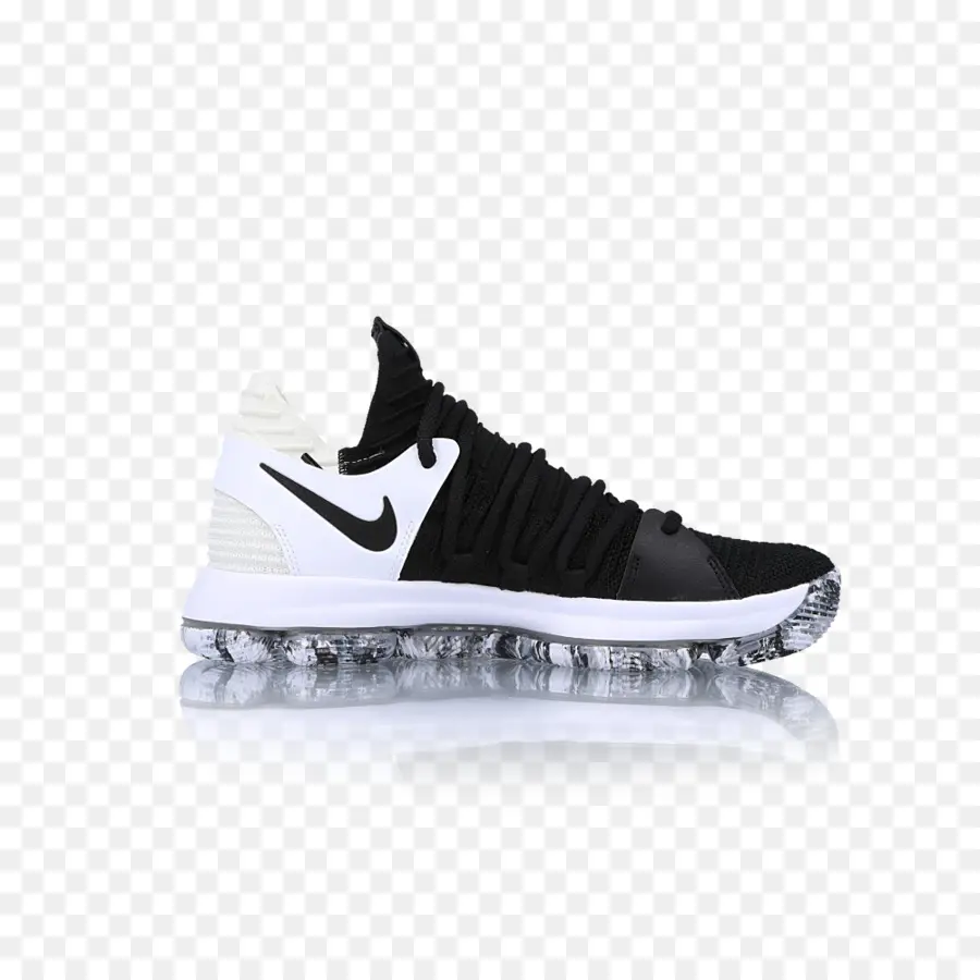 Chaussure Nike Noire Et Blanche，Nike PNG