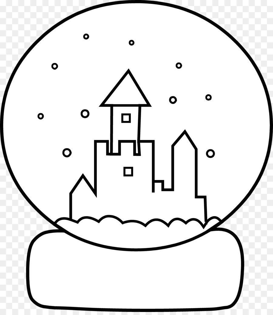 Boule à Neige，Château PNG