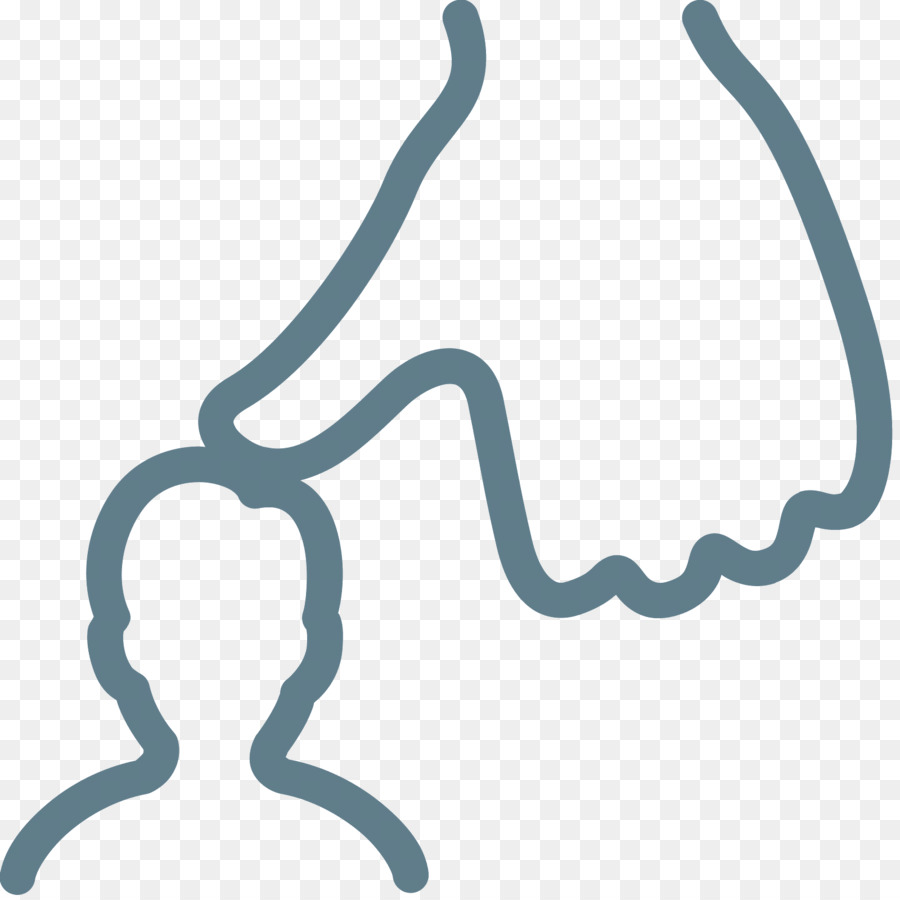 Main Et Tête，Contour PNG