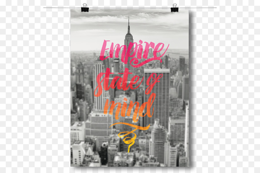 Empire State Building Poster，New York PNG